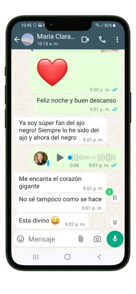 Testimonio Ajo negro de UXO